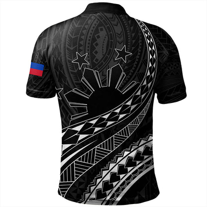 Philippines Filipinos Polo Shirt Tribal Polynesian Artist Style