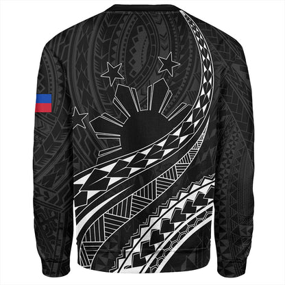 Philippines Filipinos Sweatshirt Tribal Polynesian Artist Style
