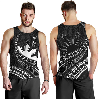 Philippines Filipinos Tank Top Tribal Polynesian Artist Style