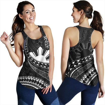 Philippines Filipinos Women Tank Tribal Polynesian Artist Style