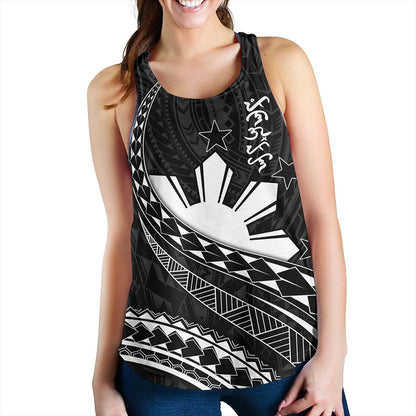Philippines Filipinos Women Tank Tribal Polynesian Artist Style