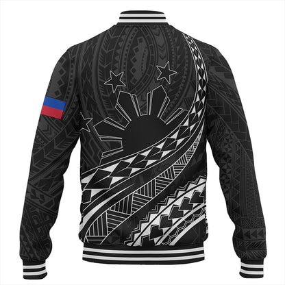 Philippines Filipinos Baseball Jacket Tribal Polynesian Artist Style