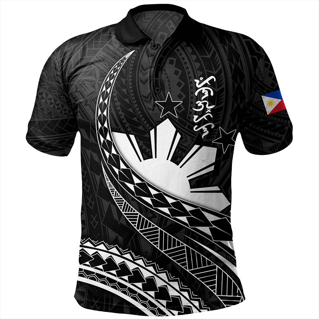 Philippines Filipinos Polo Shirt Tribal Polynesian Artist Style