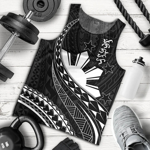 Philippines Filipinos Tank Top Tribal Polynesian Artist Style