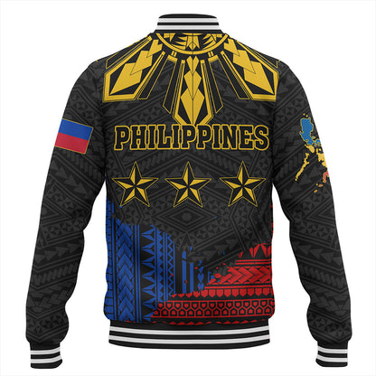 Philippines Filipinos Baseball Jacket Tribal Sport Style