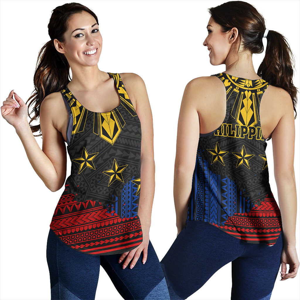 Philippines Filipinos Women Tank Tribal Sport Style