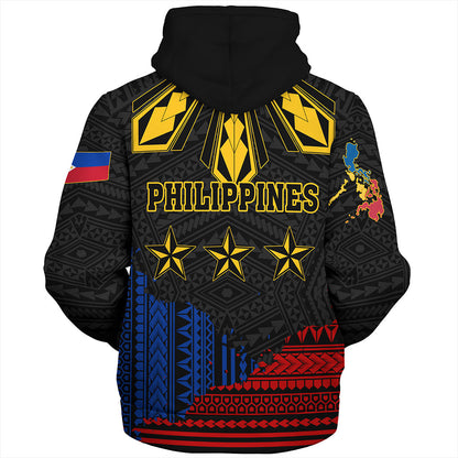 Philippines Filipinos Sherpa Hoodie Tribal Sport Style