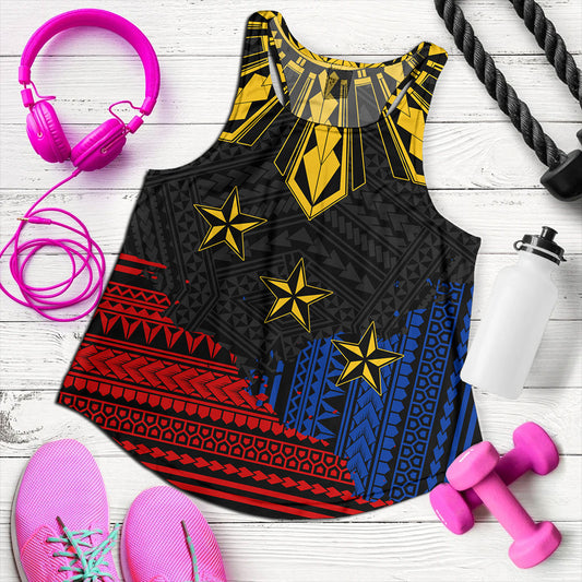 Philippines Filipinos Women Tank Tribal Sport Style