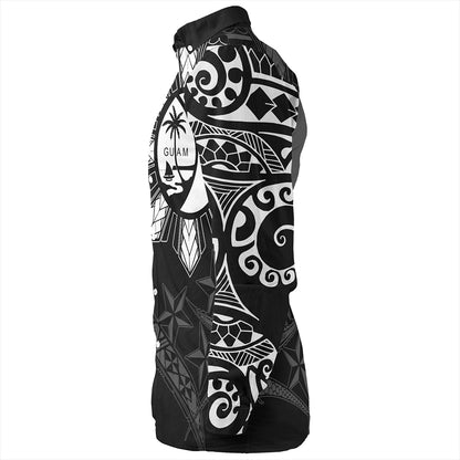 Philippines Long Sleeve Shirt With Guam Seal Tribal Sun In My Heart