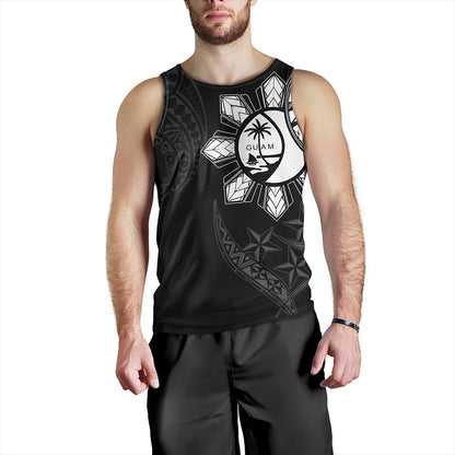 Philippines Tank Top With Guam Seal Tribal Sun In My Heart