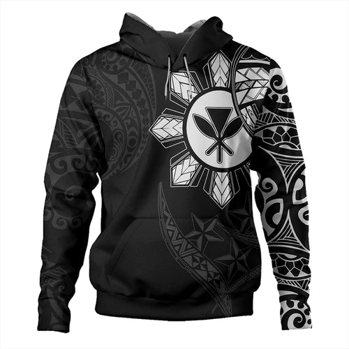 Philippines Hoodie With Kanaka Tribal Sun In My Heart