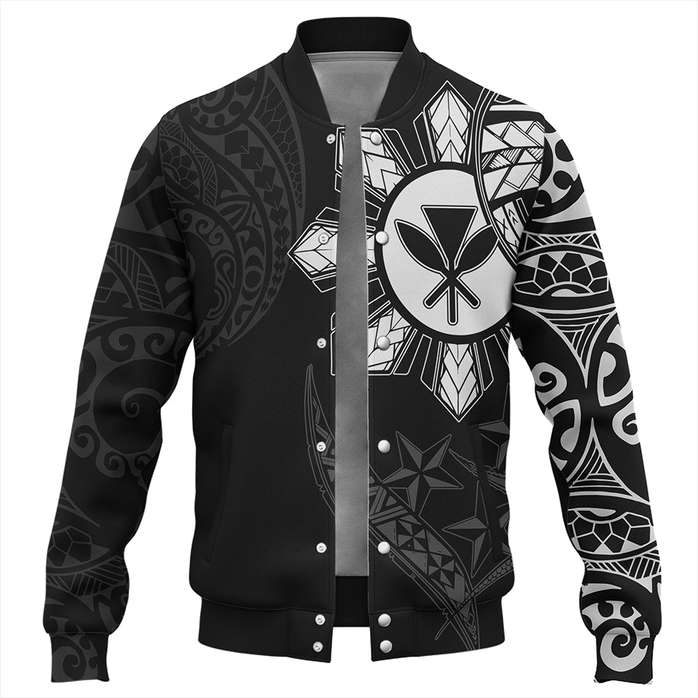 Philippines Baseball Jacket With Kanaka Tribal Sun In My Heart