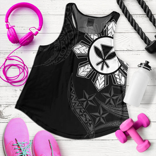 Philippines Women Tank With Kanaka Tribal Sun In My Heart