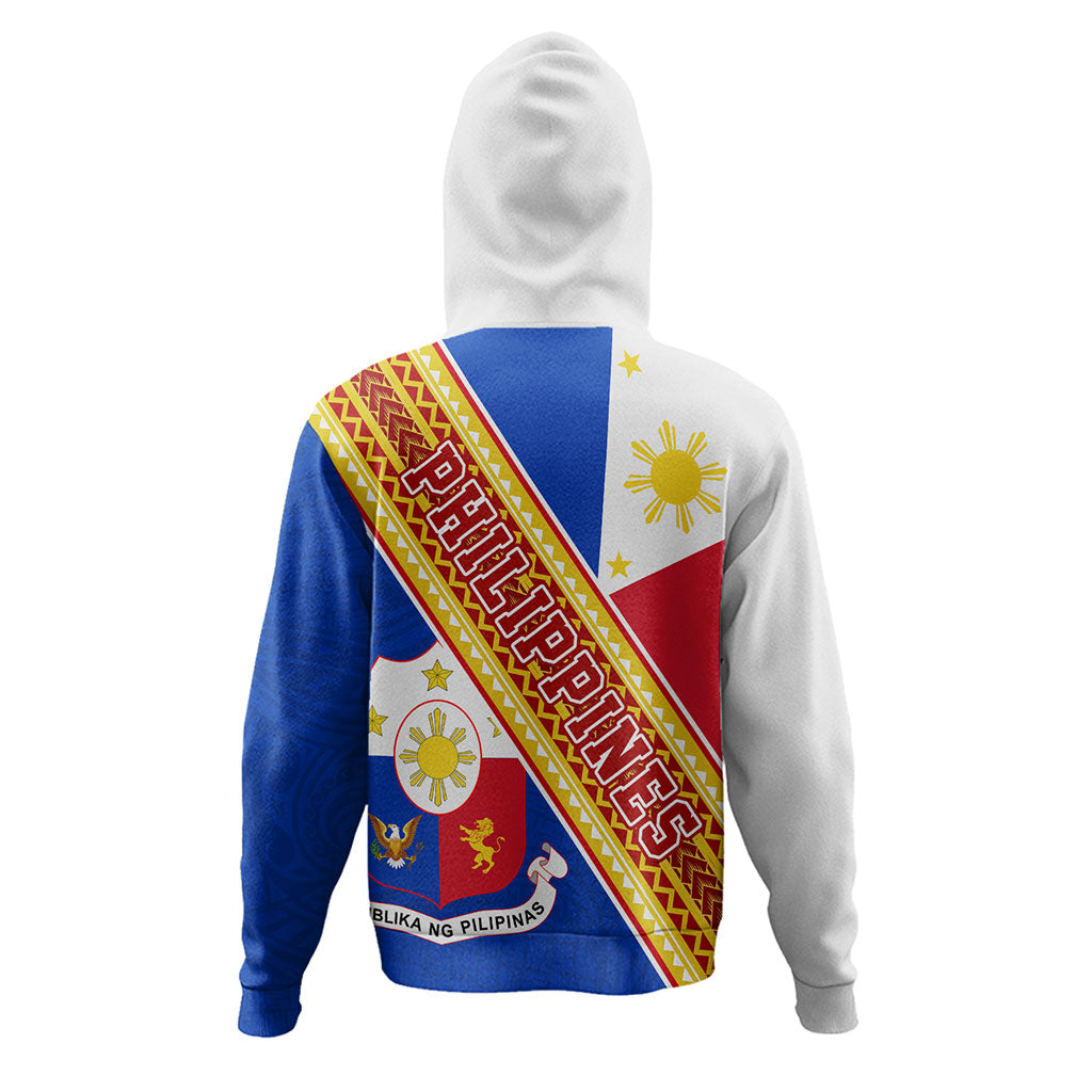 Philippines Filipinos Hoodie Flag And Coat Of Arms