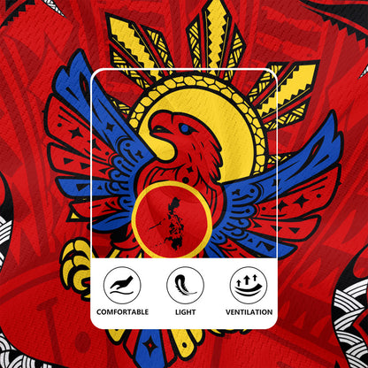Philippines Filipinos Rugby Jersey Eagle Modern Decorative Art