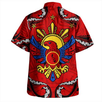 Philippines Filipinos Hawaiian Shirt Eagle Modern Decorative Art