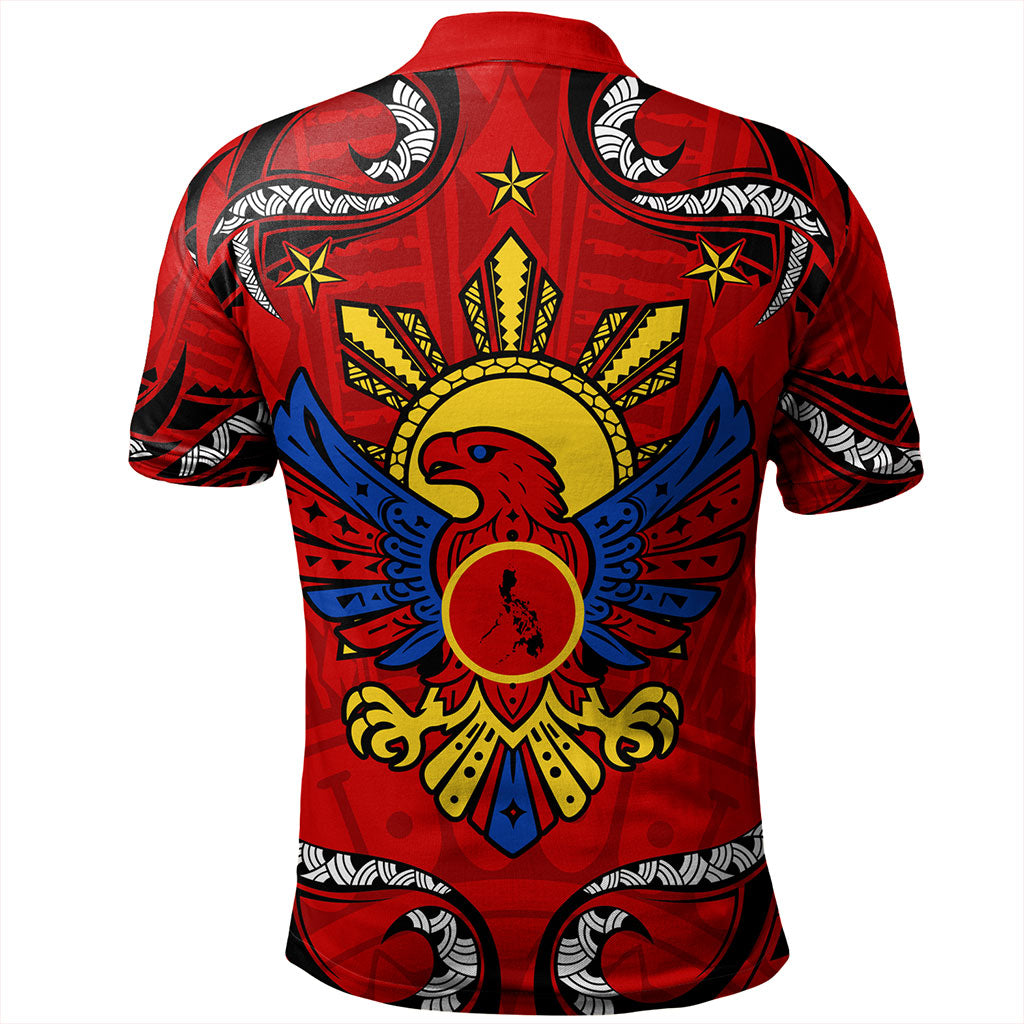 Philippines Filipinos Polo Shirt Eagle Modern Decorative Art