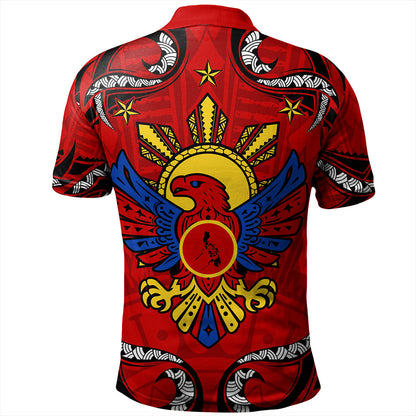 Philippines Filipinos Polo Shirt Eagle Modern Decorative Art