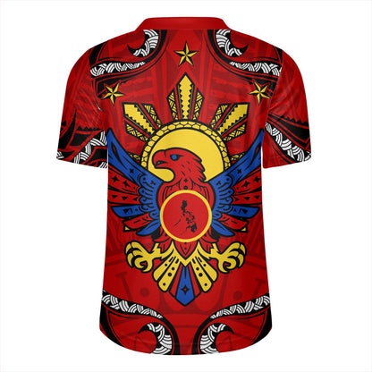 Philippines Filipinos Rugby Jersey Eagle Modern Decorative Art