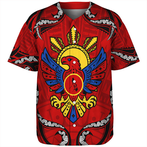 Philippines Filipinos Baseball Shirt Eagle Modern Decorative Art