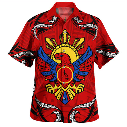 Philippines Filipinos Hawaiian Shirt Eagle Modern Decorative Art