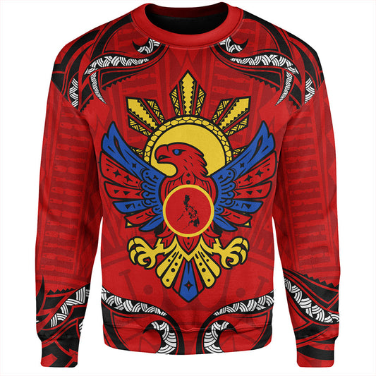 Philippines Filipinos Sweatshirt Eagle Modern Decorative Art