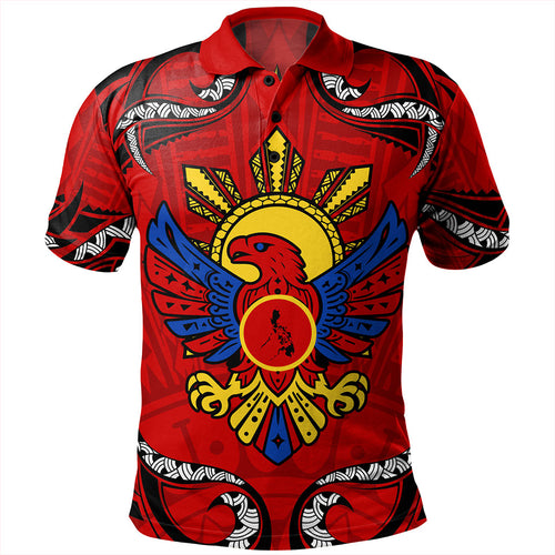 Philippines Filipinos Polo Shirt Eagle Modern Decorative Art