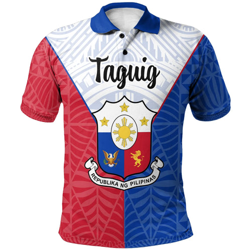 Pilipinas Polo Shirt - Taguig Seal of Pilipinas Style