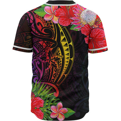 Pohnpei Baseball Shirt - Tropical Hippie Style