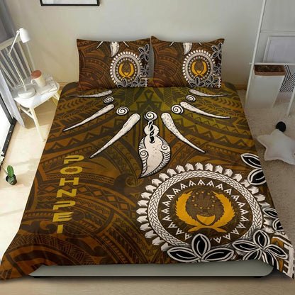 Pohnpei Bedding Set - Polynesian Boar Tusk