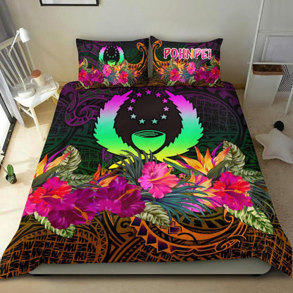 Pohnpei Bedding Set - Summer Hibiscus