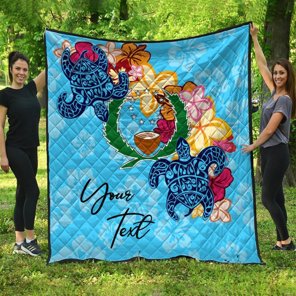 Pohnpei Custom Personalised Premium Quilt - Tropical Style