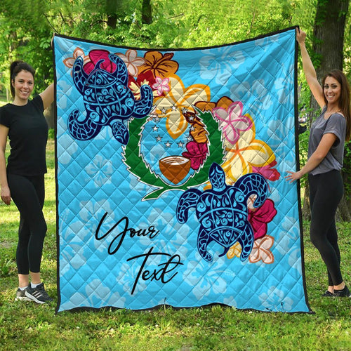 Pohnpei Custom Personalised Premium Quilt - Tropical Style