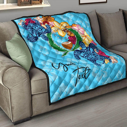 Pohnpei Custom Personalised Premium Quilt - Tropical Style