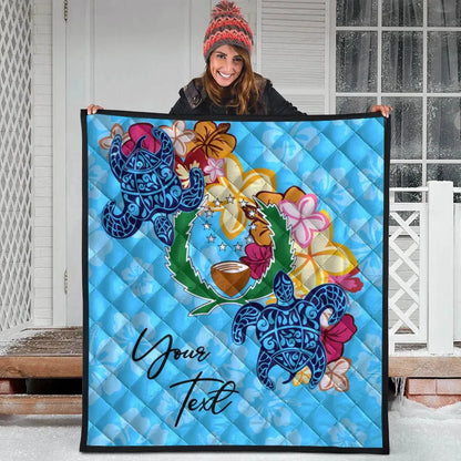 Pohnpei Custom Personalised Premium Quilt - Tropical Style