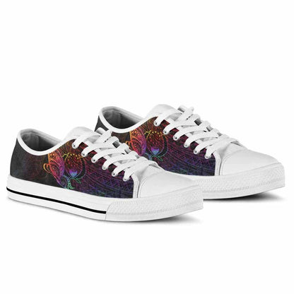 Pohnpei Low Top Shoes - Butterfly Polynesian Style