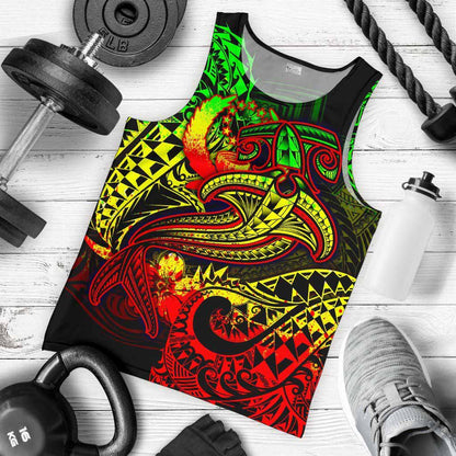 Pohnpei Men Tank Top - Reggae Shark Polynesian Tattoo