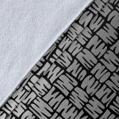 Pohnpei Micronesia Premium Blanket White - Turtle With Hook