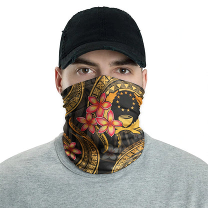 Pohnpei Neck Gaiter - Plumeria Gold