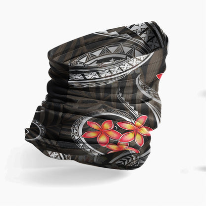 Pohnpei Neck Gaiter - Plumeria White