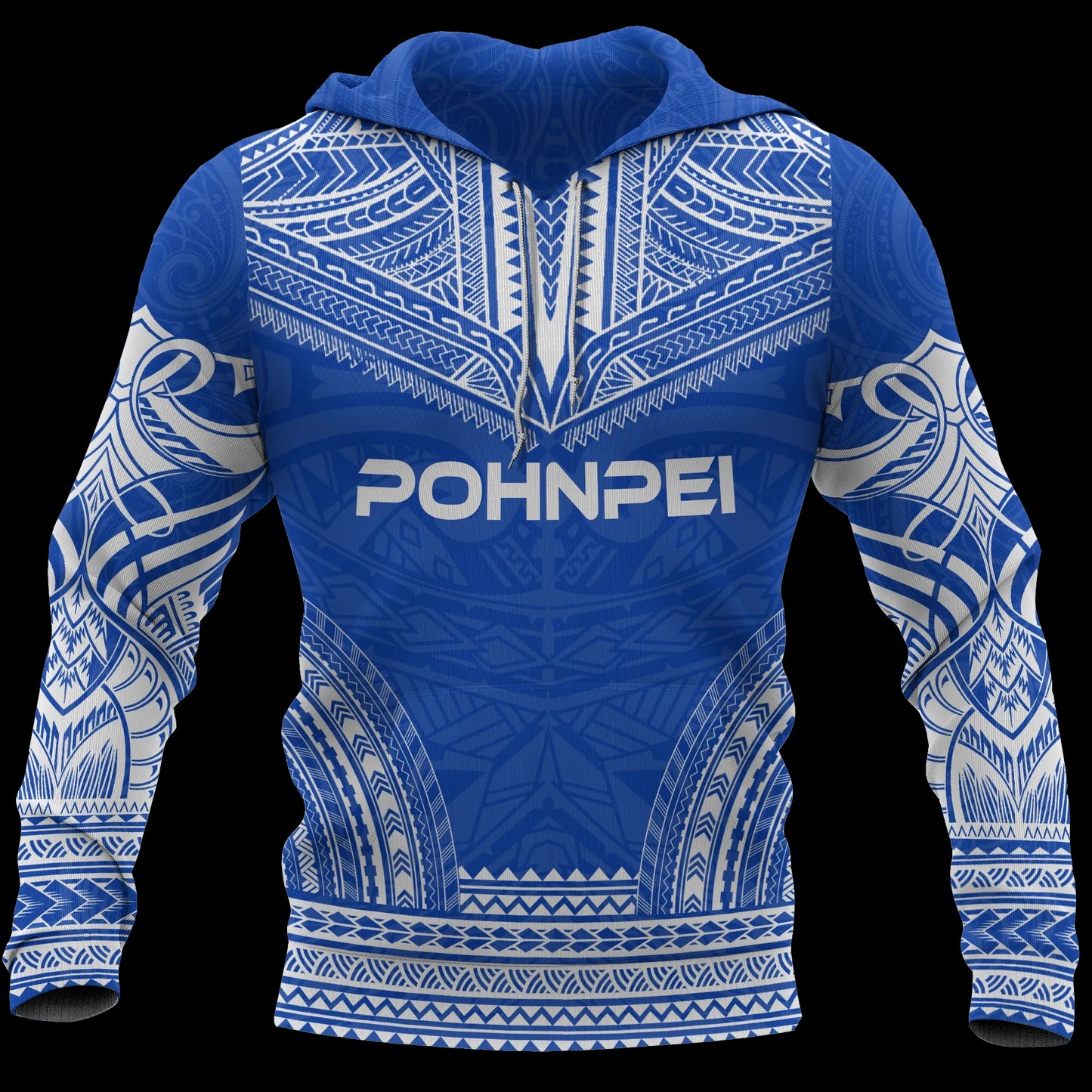 Pohnpei Polynesian Chief Hoodie