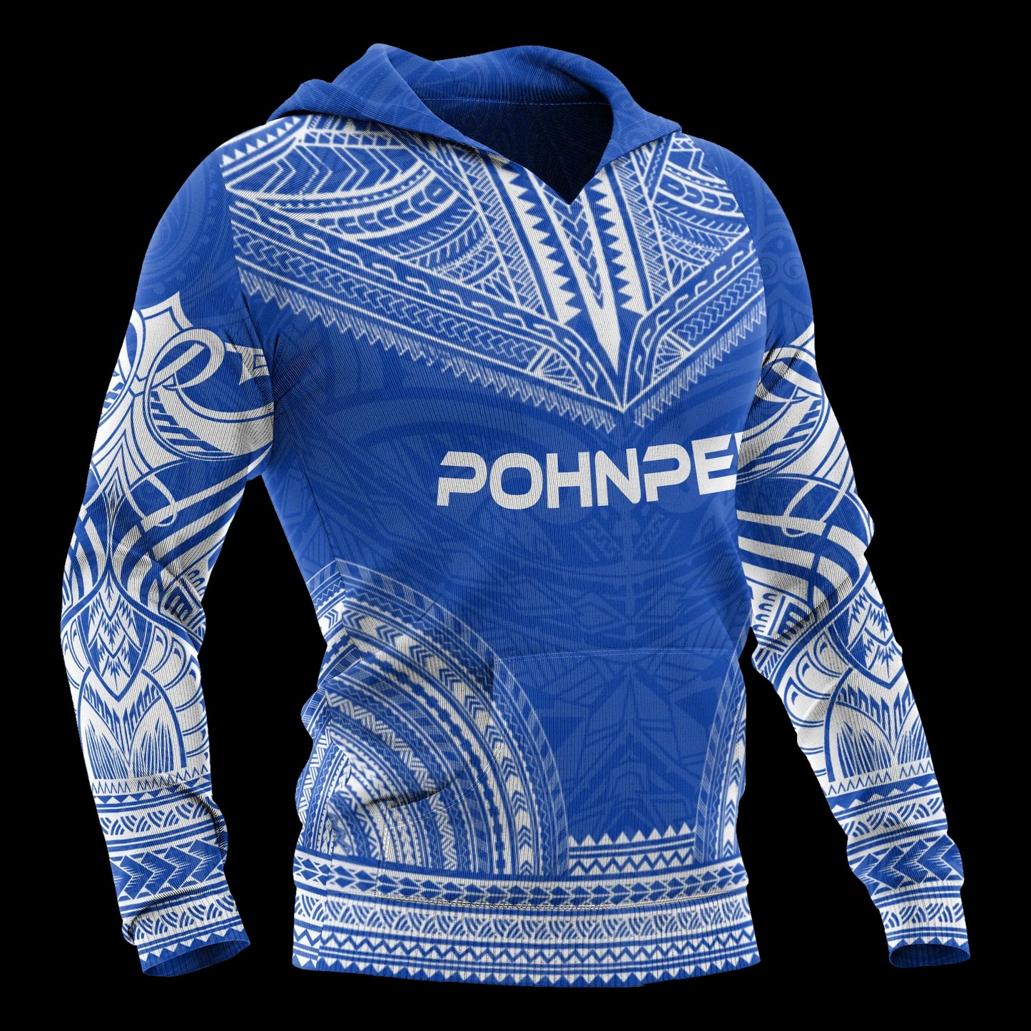 Pohnpei Polynesian Chief Hoodie