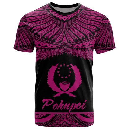 Pohnpei Polynesian T-Shirt - Pohnpei Pride Pink Version