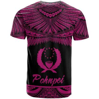 Pohnpei Polynesian T-Shirt - Pohnpei Pride Pink Version