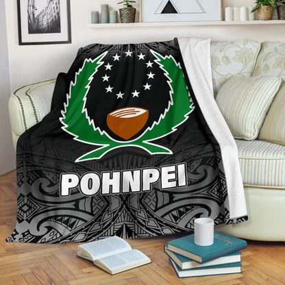 Pohnpei Premium Blanket - Fog Style