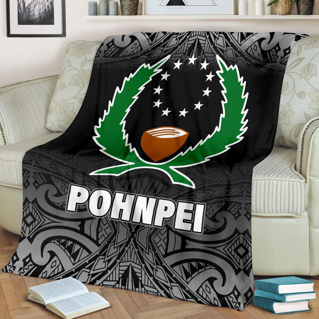 Pohnpei Premium Blanket - Fog Style