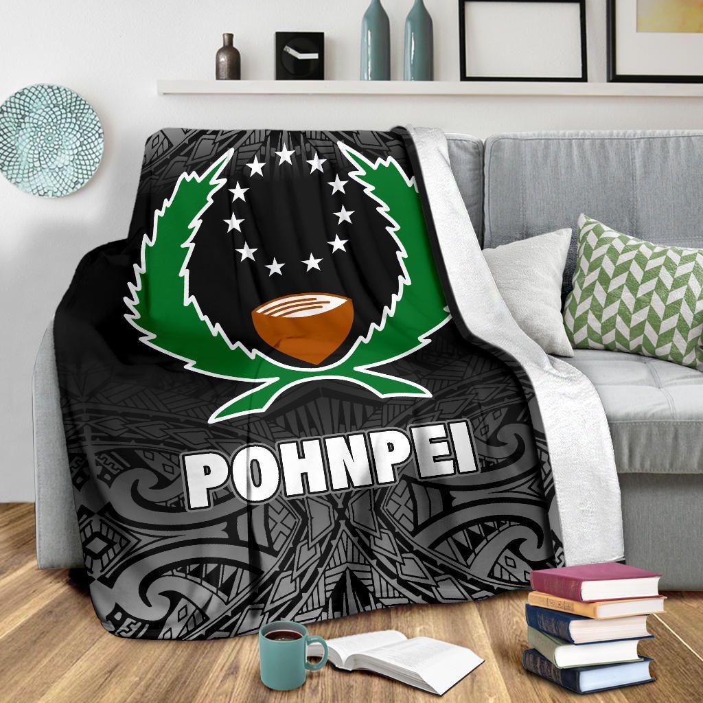 Pohnpei Premium Blanket - Fog Style