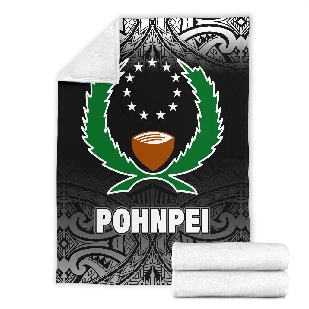 Pohnpei Premium Blanket - Fog Style