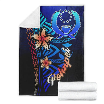 Pohnpei Premium Blanket - Vintage Tribal Mountain