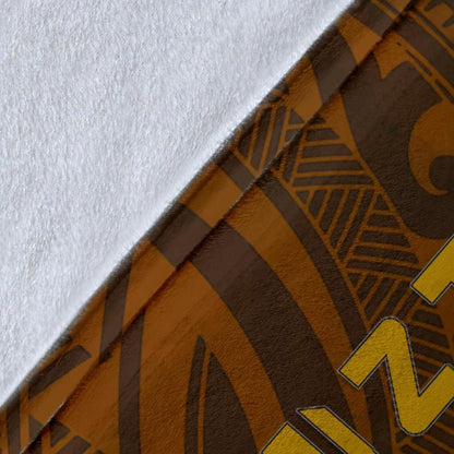 Pohnpei Premium Blankets - Polynesian Boar Tusk